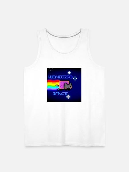 Space - Men's Premium Tank - white