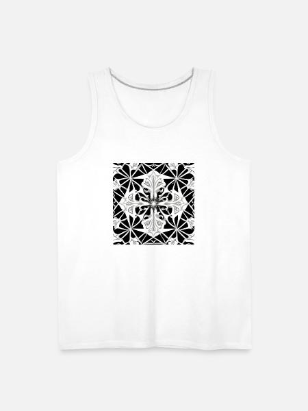 Beautiful ornament - Men's Premium Tank - white