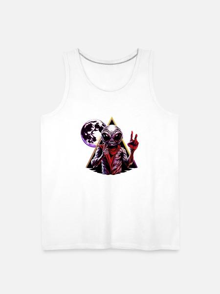 IlluminET82 - Men's Premium Tank - white