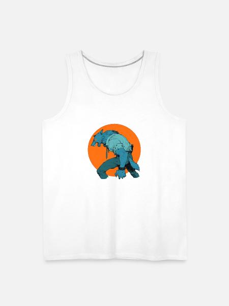 Werewolf halloween - Men's Premium Tank - white