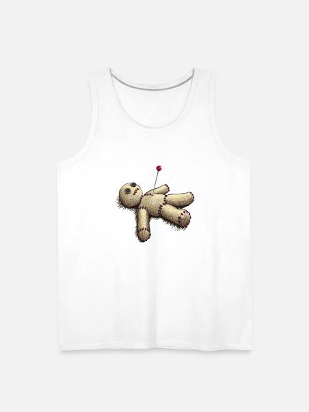 Voodoo Doll - Men's Premium Tank - white