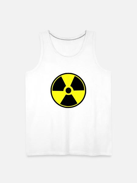 radioactive - Men's Premium Tank - white