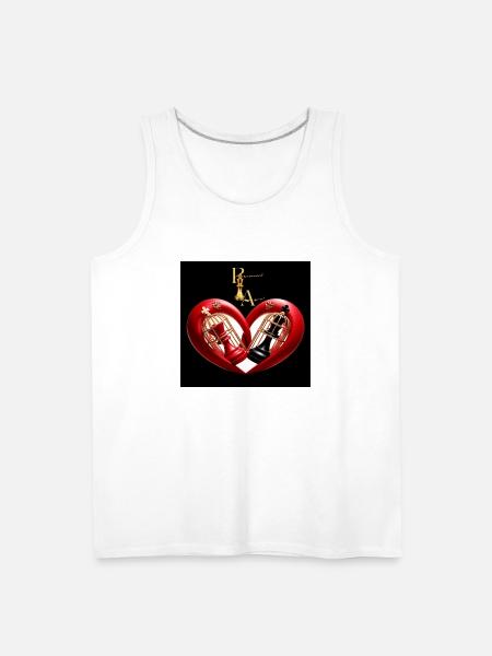 Love locked - Men's Premium Tank - white