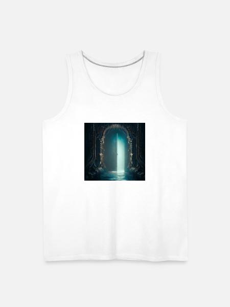 Secret gate - Men's Premium Tank - white