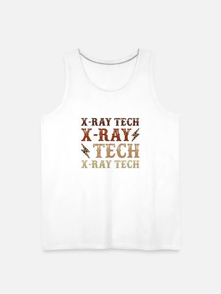 X ray Tech - Men's Premium Tank - white