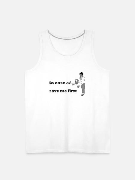 In Case of Emergency - Men's Premium Tank - white