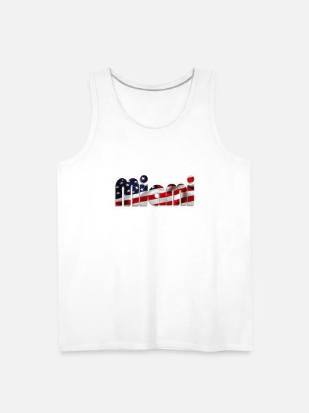 Miami - Men's Premium Tank - white