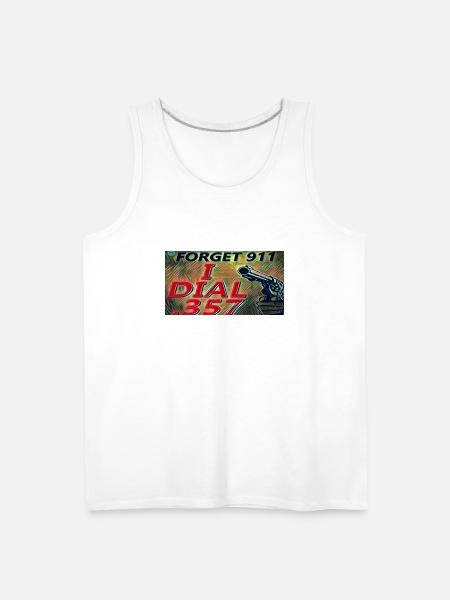 Forget 911 - Men's Premium Tank - white