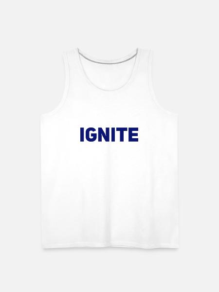 Ignite - Men's Premium Tank - white
