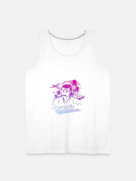 I'm a Fiend for Mojitos - Men's Premium Tank - white