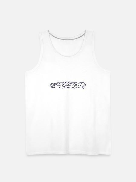 Soap Bubbles - Men's Premium Tank - white
