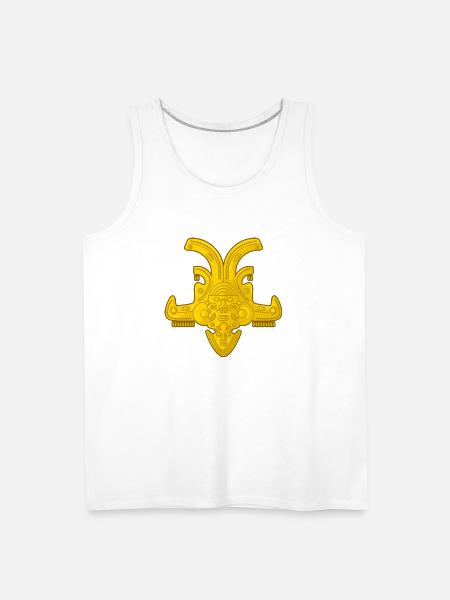 Colombian Ancient Golden Art - Men's Premium Tank - white