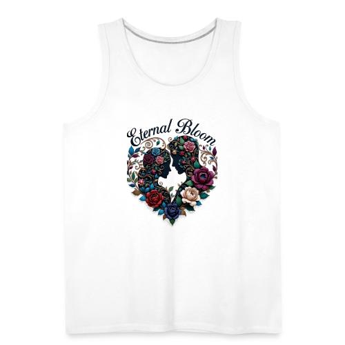 Eternal Bloom Embrace T-Shirt - Men's Premium Tank