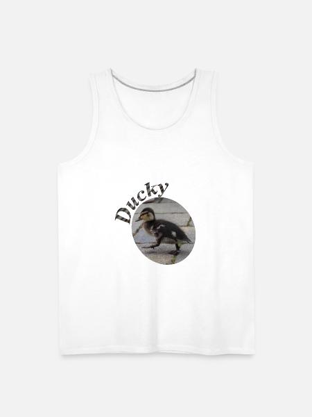Ducky - Men's Premium Tank - white