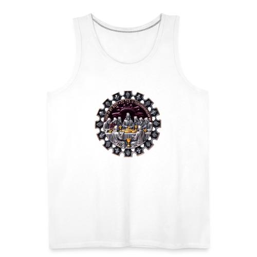 Last Supper Communion T Shirt, Faith Gift - Men's Premium Tank