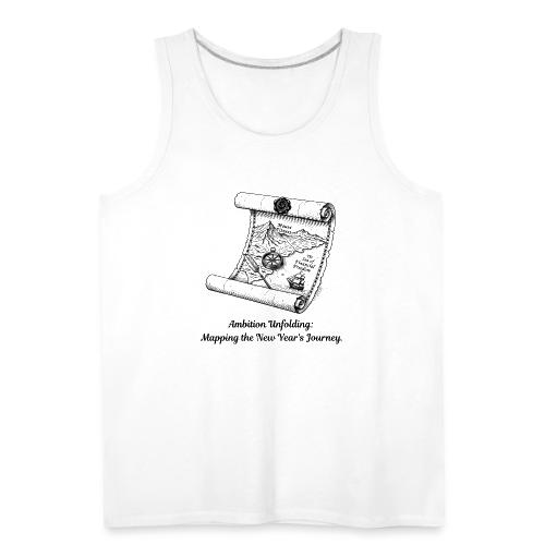 Unfolding Map of Ambition T-Shirt - Men's Premium Tank