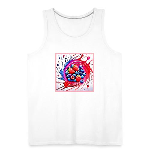 Berry Splash: Color Burst - Men's Premium Tank