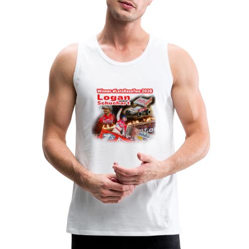 Logan Schuchart #LetsRaceTwo Winner - Men's Premium Tank
