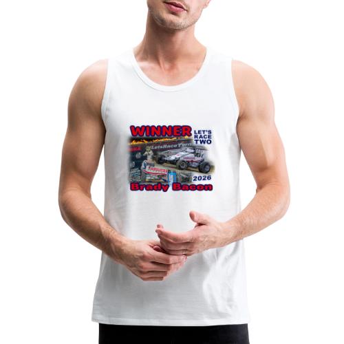 Brady Bacon #LetsRaceTwo Winner - Men's Premium Tank