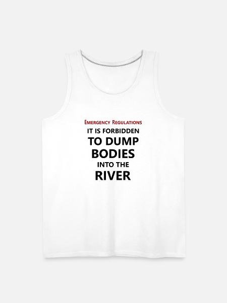 Emergency Regulations - Men's Premium Tank - white