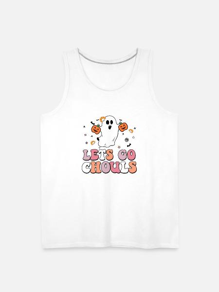 Lets go chouls - Men's Premium Tank - white