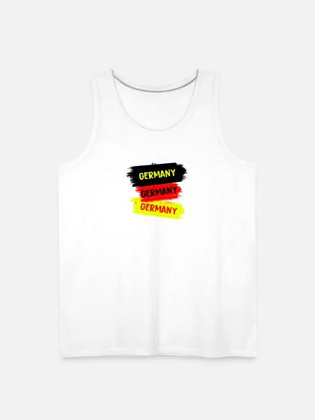 Germany Design - Men's Premium Tank - white