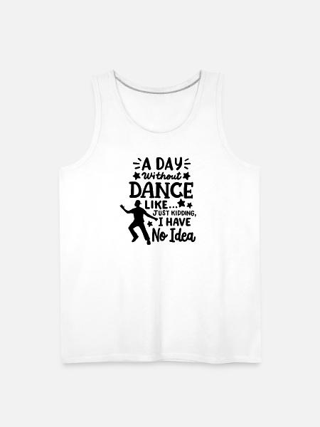 Dance Dancer Dancing - Men's Premium Tank - white