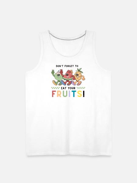 Playful Fruit - Men's Premium Tank - white