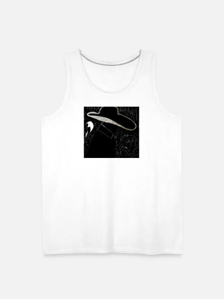 Slim Noir - Men's Premium Tank - white