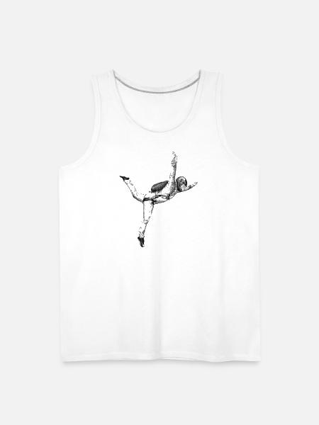 Freefly Skydiving - Men's Premium Tank - white