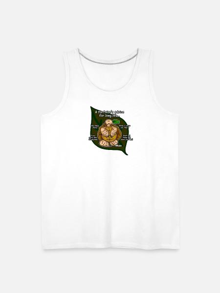 tortoise advice - Men's Premium Tank - white