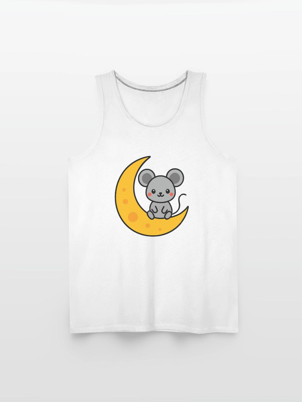 Mouse - Men's Premium Tank - white - Front