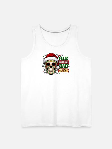 Mexican Christmas 2026 - Men's Premium Tank - white