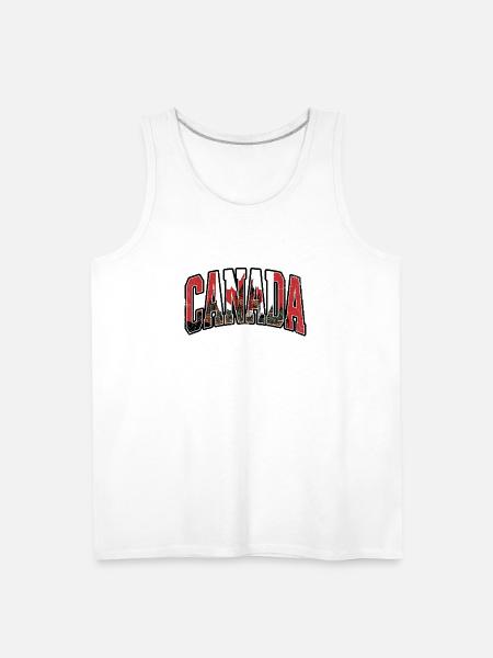 Canada - Men's Premium Tank - white