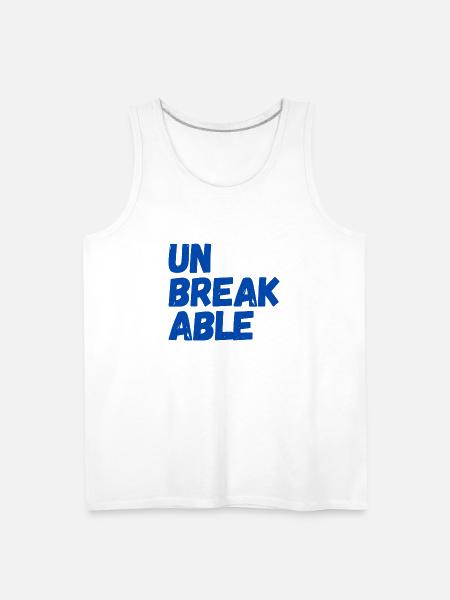 Unbreakable: The Art of Resilience - Men's Premium Tank - white