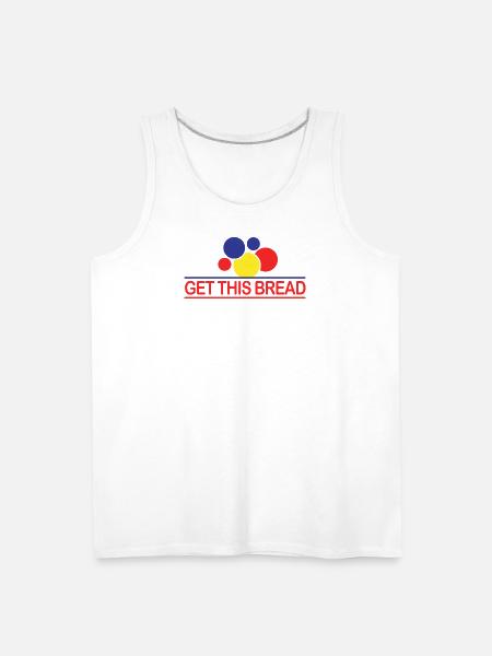 Get This Bread - Men's Premium Tank - white