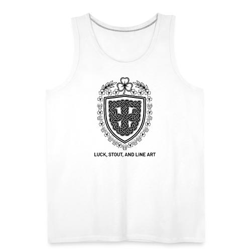 Celtic Knot T-Shirt, Symmetrical Shield - Men's Premium Tank