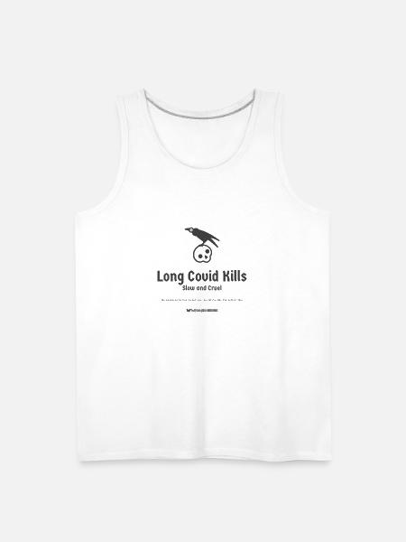 Long Crowvid kills - Men's Premium Tank - white