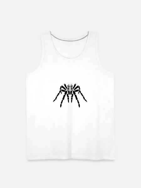 Tribal Tarantula - Men's Premium Tank - white