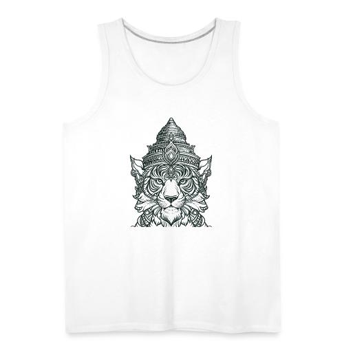 Ruesi Hnaa Suea Tiger Faced Thai Hermit God - Men's Premium Tank