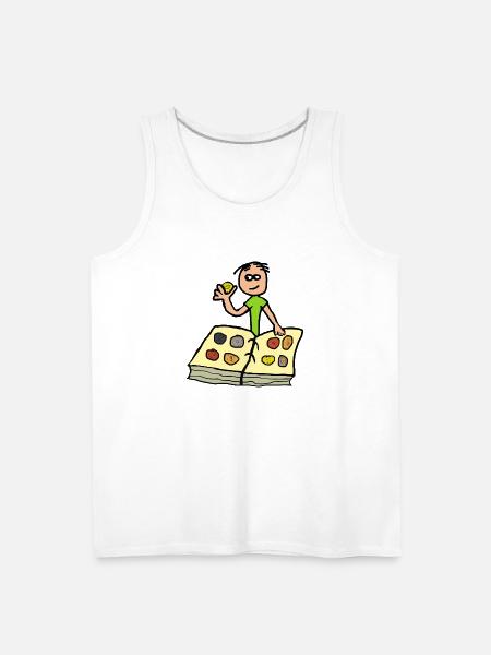 Coin Collecting - Men's Premium Tank - white