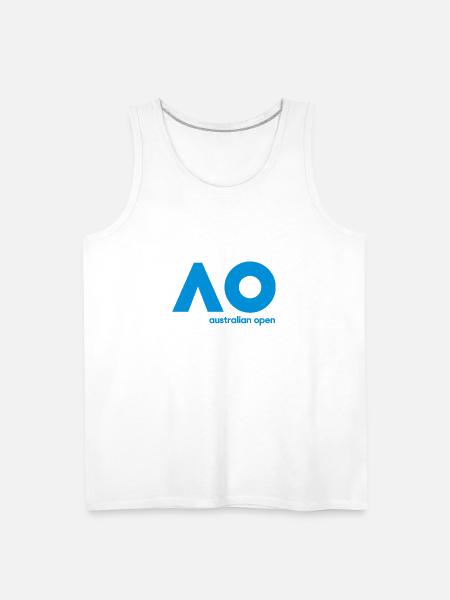 australian open logo - Men's Premium Tank - white