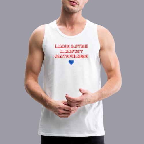 I.mage A.ction M.anifest - Red #1 - Men's Premium Tank