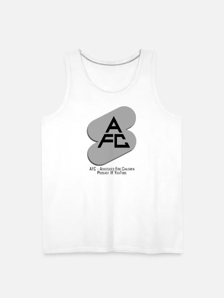 AFC Flash Gray Sign - Men's Premium Tank - white