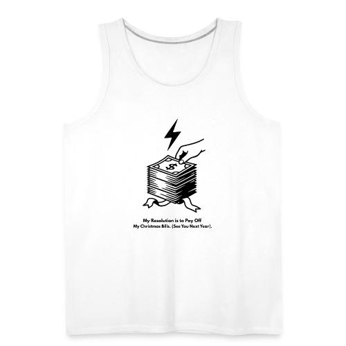 Christmas Bills T-Shirt - Men's Premium Tank