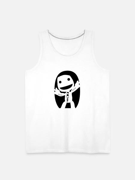 Little Big Planet - Men's Premium Tank - white