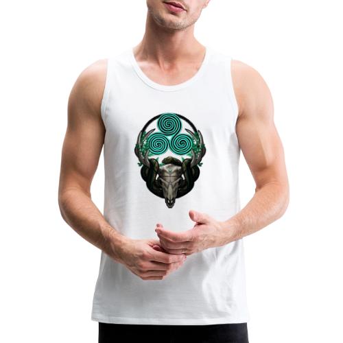 The Antlered Crown (No Text) - Men's Premium Tank