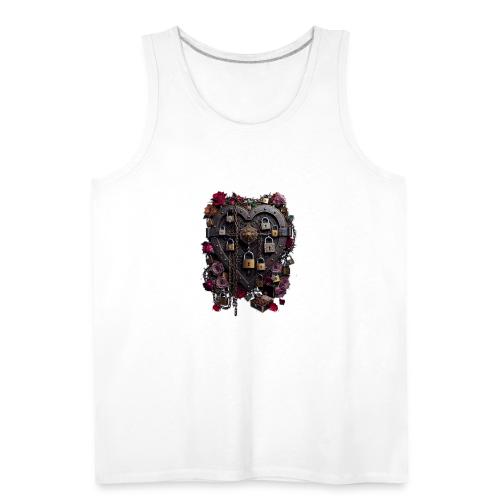 My Heart Permanently on Vacation T-Shirt - Men's Premium Tank