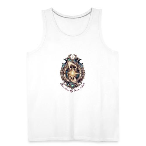 You Are My True North Celestial Compass T-Shirt - Men's Premium Tank