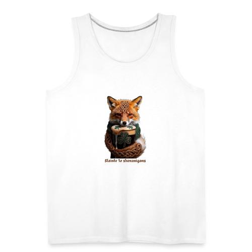 Sly Emerald Fox Toast T-Shirt - Men's Premium Tank